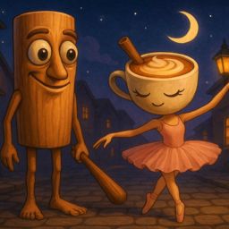 Ballerina Cappuccina Loves Tung Tung Sahur