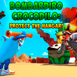 Bombardiro Crocodilo: Protect the Hangar!