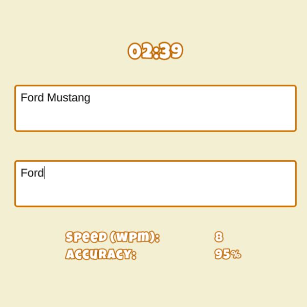 fun typing io
