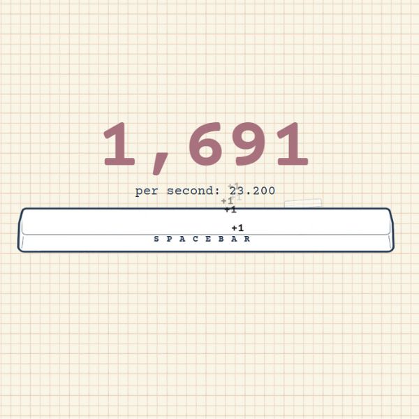spacebar clicker